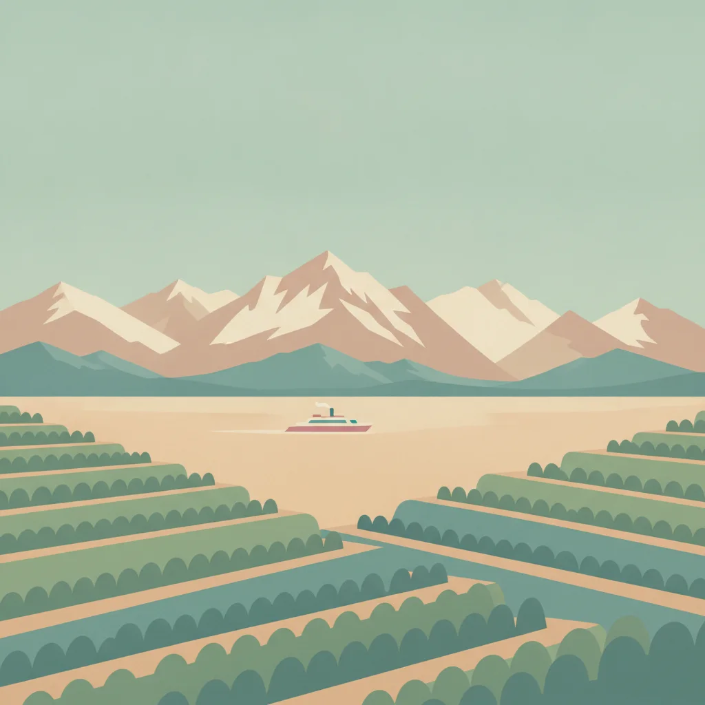 Illustration: Westschweiz: Waadt, Wallis und Teile von Freiburg