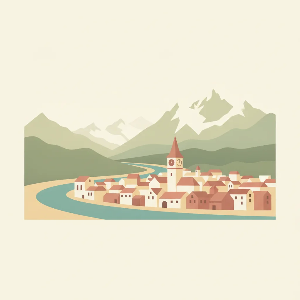 Illustration: Bern und Oberwallis